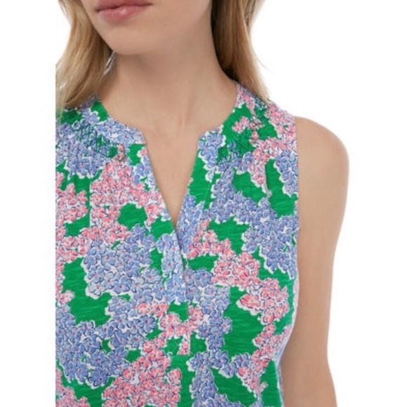 crown & ivy Tops - Crown & Ivy Pink and Purple Sleeveless Tunic